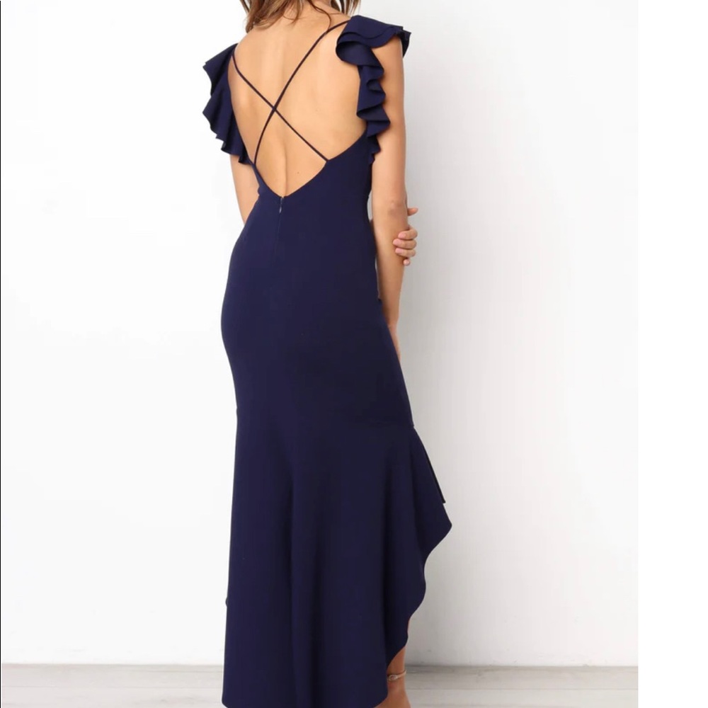 Petal and Pup Zephie Dress Navy Blue Size 6